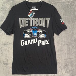 NWT New Indycar Gray Detroit Grand Prix Tshirt Size Small